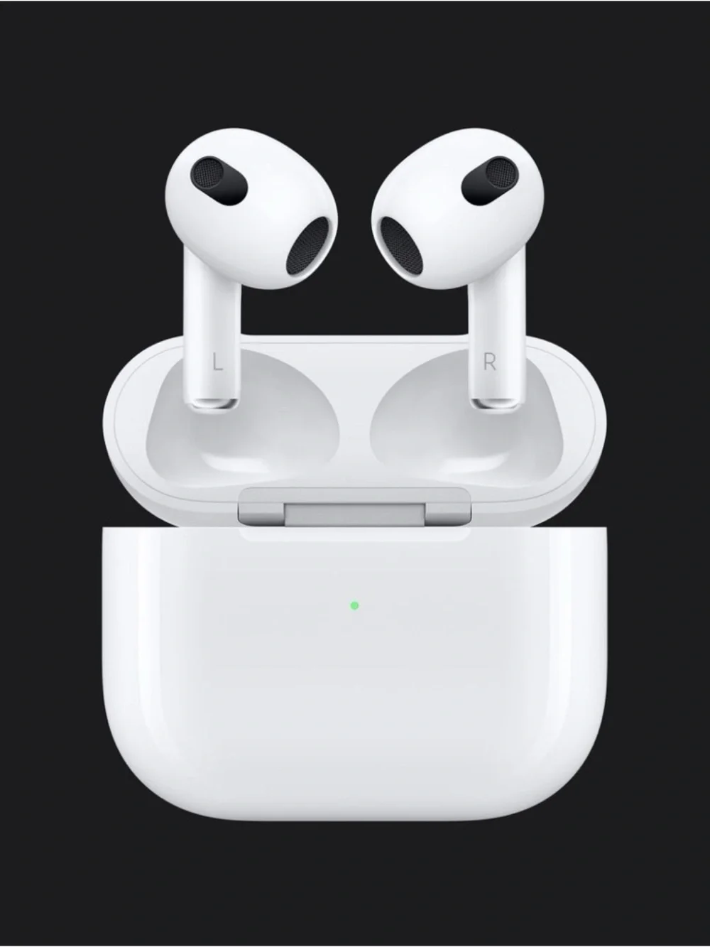 Apple White True Wireless Earbuds with Charging Case